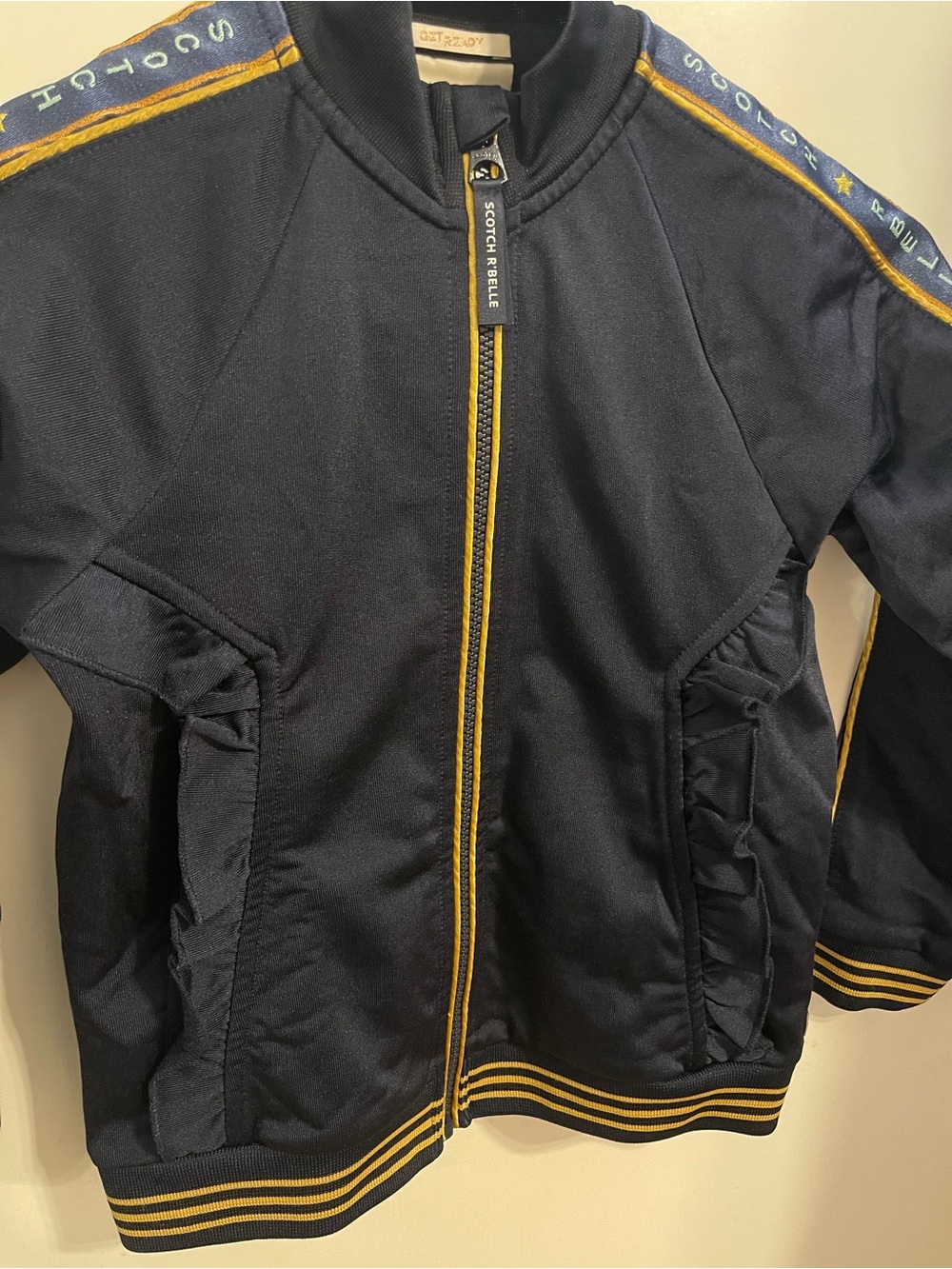 Scotch R'Belle Ruffle Varsity Track Jacket - Picture 4 of 8